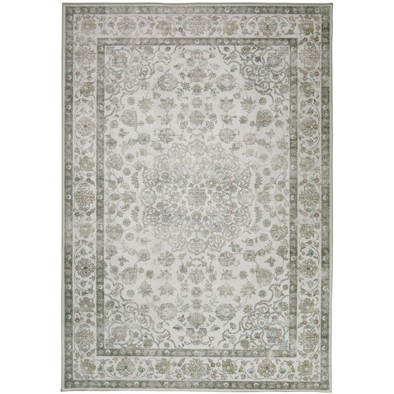 Keira Oriental Machine Printed Area Rug, Rectangle 120 x 180 cm