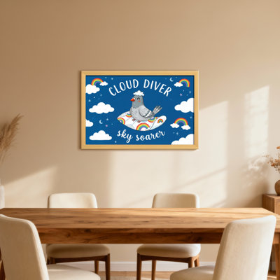 Animals Cloud Diver Sky Soarer Rainbow Bird Night Sky
