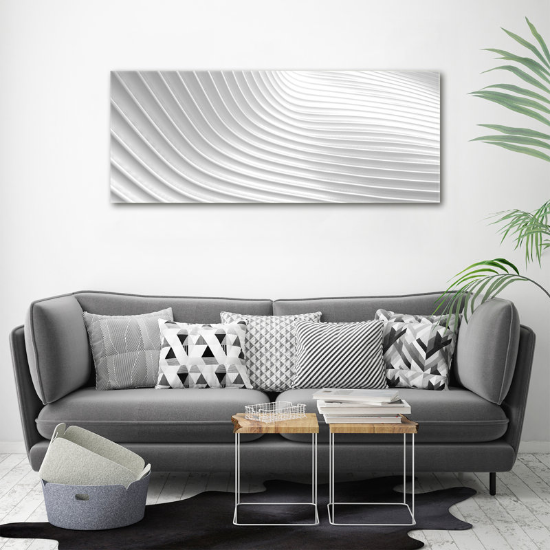Abstraction Lines - Wrapped Canvas Print