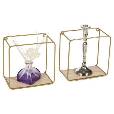 Anacletus 2 Piece Floating Shelf
