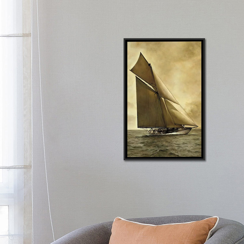 «Caress, 1895», impression sur toile, H 26 po x l 18 po x P 1,5 po, Toile encadrée noire, Pas de tapis