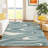 Machine Washable Indoor/Outdoor Chantille ACN2493 Abstract Rug-63867891-63867885