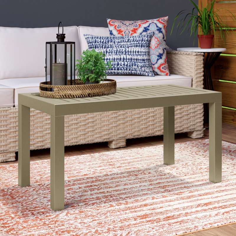 Table basse Brette, Taupe