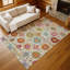 Tapis damassé intérieur / extérieur lavable à la machine ACN2288-644423454