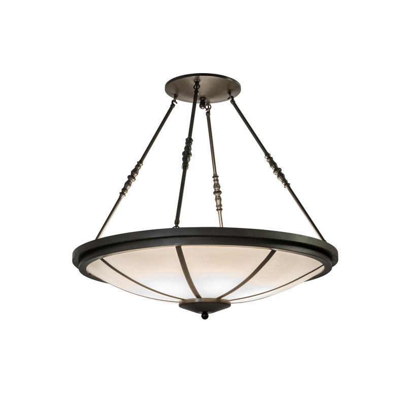 6 - Light Semi Flush Mount