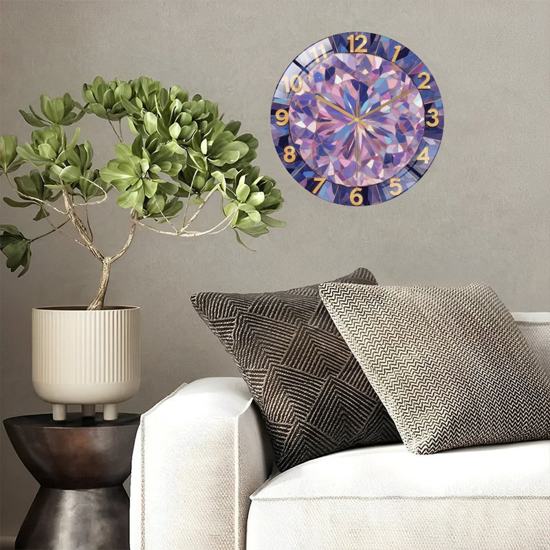 Horloge murale 12 po