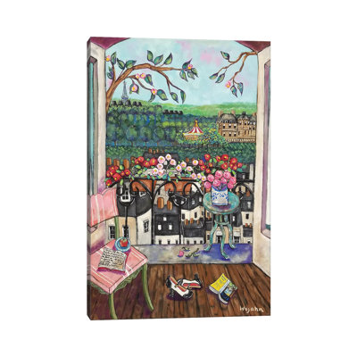 Reproduction d'art sur toile tendue "Un mouvement mobile" par Holly Wojahn
