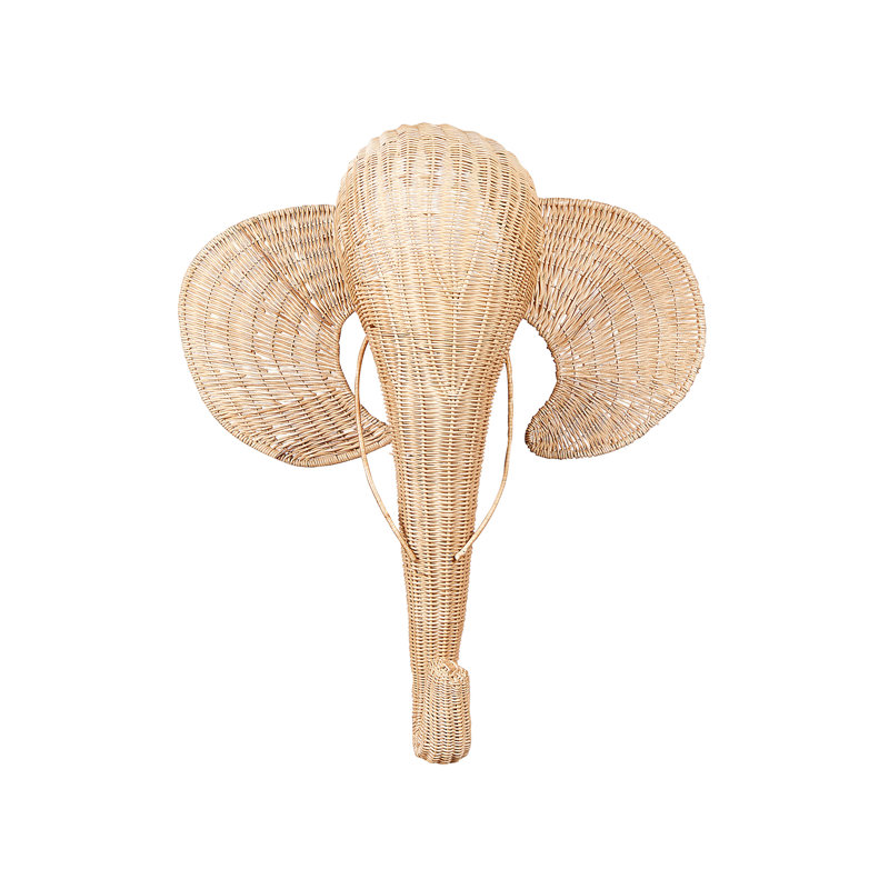 Handmade Animals Wall Decor on Wicker