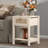 Pomodoro 23.6" H 1-Drawer Nightstand with Tool-Free Assembly-865886241