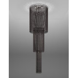 Giogali Ceiling Lamp Ca1 Crystal Smoky Matt Bronze 1 E26 Ul