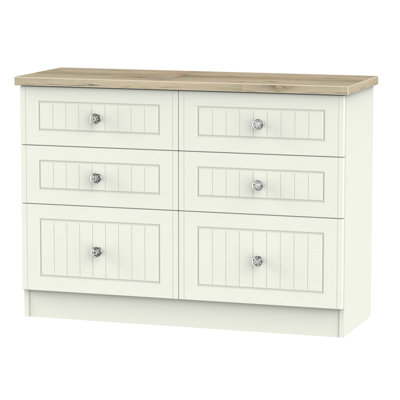 Fully Assembled Zenfield 6 Drawer Chest
