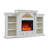 Simple European-style simulated fire electric heating fireplace