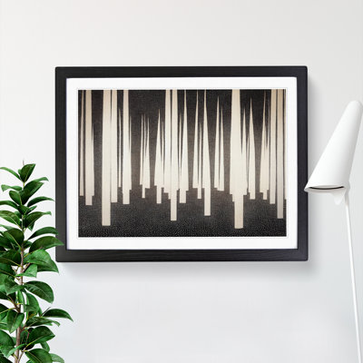 A Classic Forest Abstract - Framed Print