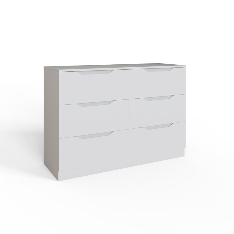 110cm W 6 - Drawer Chest of Drawers
