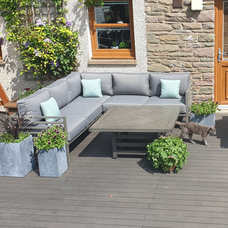 Alabama Sintra 6 Seater Corner Sofa Set