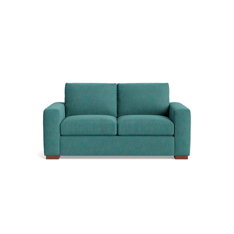 Couch Potato Loveseat (70"), Performance Weave - Spruce