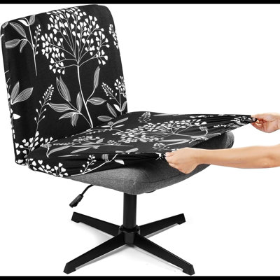 Housse pour fauteuil de bureau sans accoudoirs Criss Cross Office