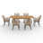 Jessen 6-Person Outdoor Dining Set-1333691729