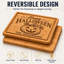 Bambüsi Personalized Halloween Bamboo Cutting Board with Custom Jack O Lantern Engraving-138086971