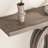 55.12"L*13.78"W*31.89"H,Farmhouse Geometric Base Console Table - 55" Rustic Sofa Table for Hallway & Living Room