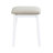 Luxury Vanity In White With Led Lighted Mirror, 4 Drawers And Padded Stool For Bedroom Storage Decoration