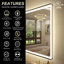 Miroir de salle de bain / meuble-lavabo Aevar-953716376