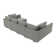 U Shaped Modular Sectional Sofa with Chaise Reversible Upholstered Sectional Couch
