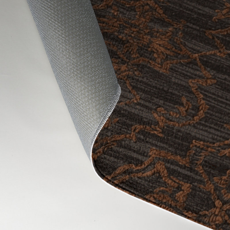 Tapis brun intérieur et extérieur Trellis, Rectangulaire 3 pi x 5 pi