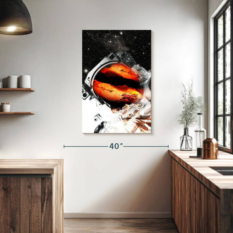 Oberle Mars Odyssey, 39" H x 26" W