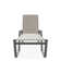 Holna Outdoor Rust-Resistant Metal Chaise Lounge