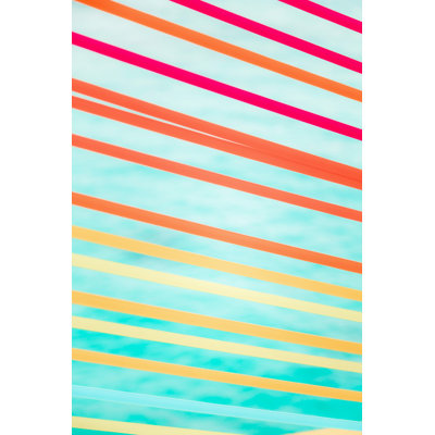 Rayures colorées, lignes, abstrait, bleu, bleu sarcelle, cyan, rouge, jaune