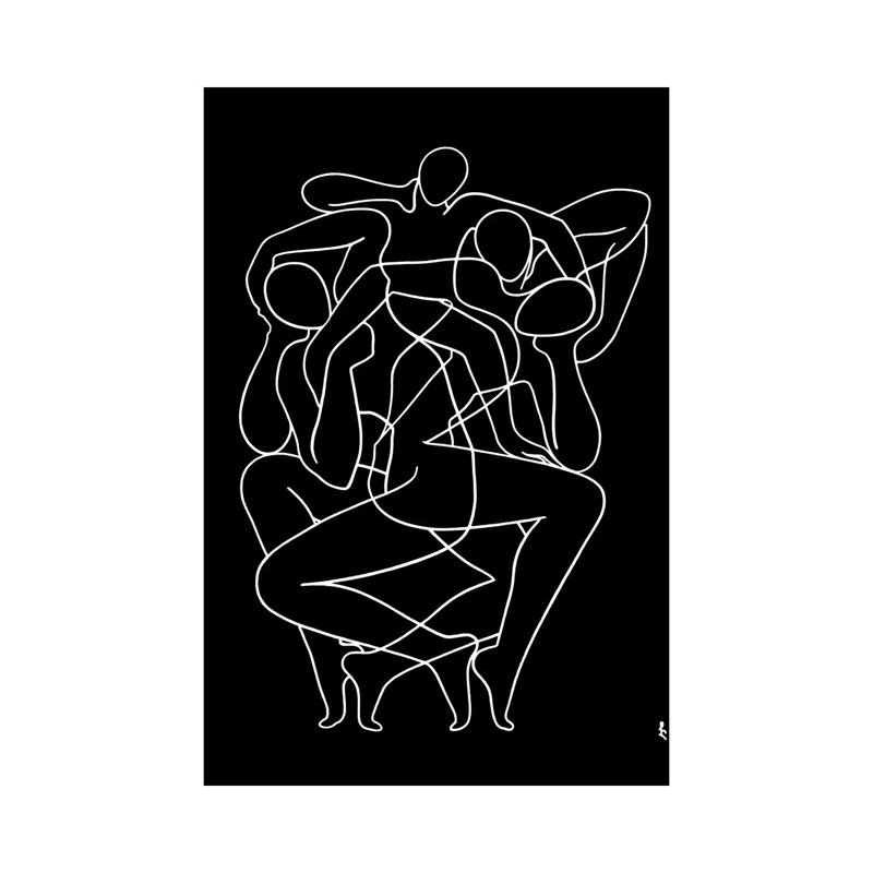 Whimsical Dance by Lia Chechelashvili - Wrapped Canvas Print, 20.32 cm H x 30.48 cm W