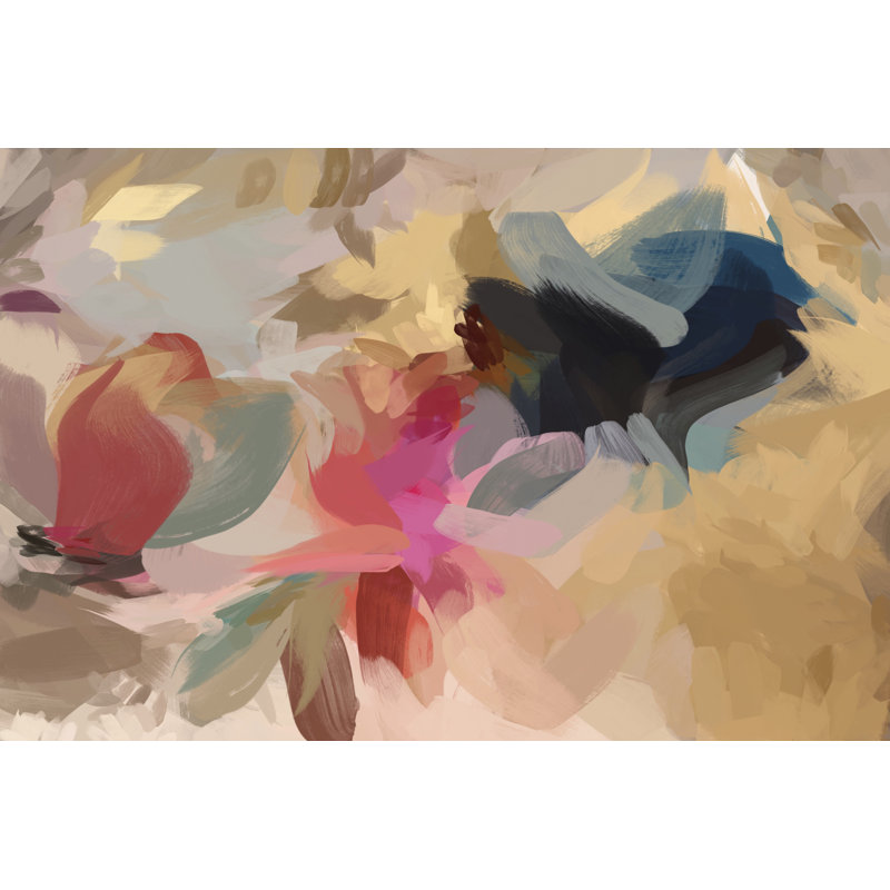 Charming Blend II by Irena Orlov - Painting on Canvas, 20 cm H x 30 cm W, Wrapped Canvas