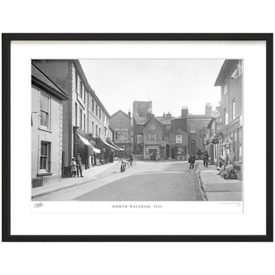 North Walsham, 1921 by Francis Frith - Single Picture Frame Print