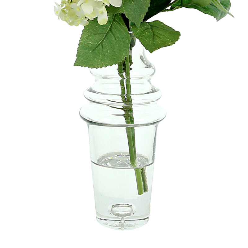 Organic Modern Hydrangea Floral Arrangement