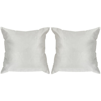Plaid Feather Reversible Throw Pillow