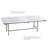 Seachrome White Bariatric Transfer Bench Seat with Legs