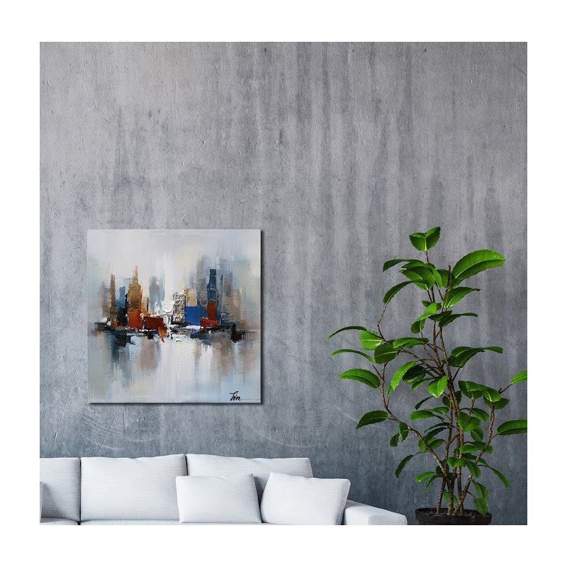 «Romance-1», reproduction de peinture à l'huile sur toile tendue