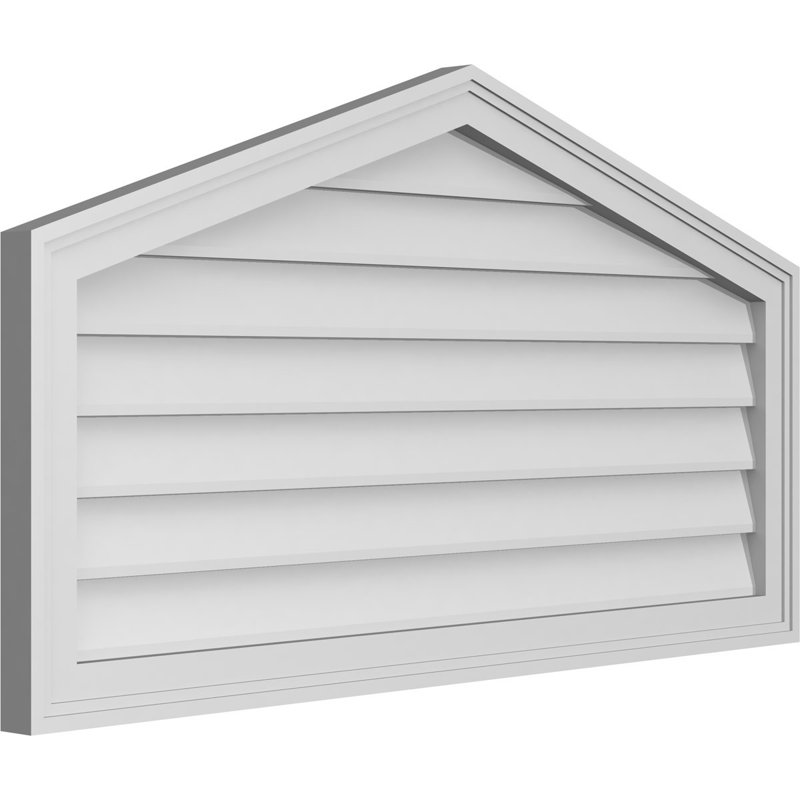 Ventilé à pignon non-fonctionnel Signature, H 22 po x l 40 po x P 1,5 po