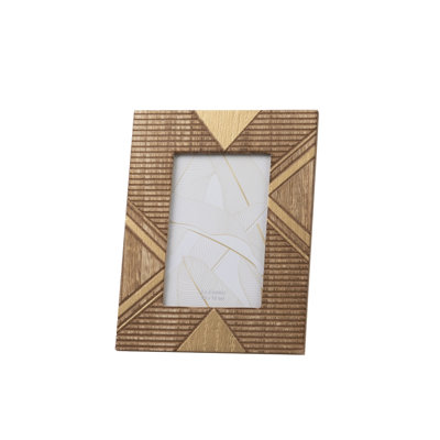 Bonfield Brown and Gold Single Picture Frame
