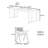 Elegant and durable solid wood table set-106897249