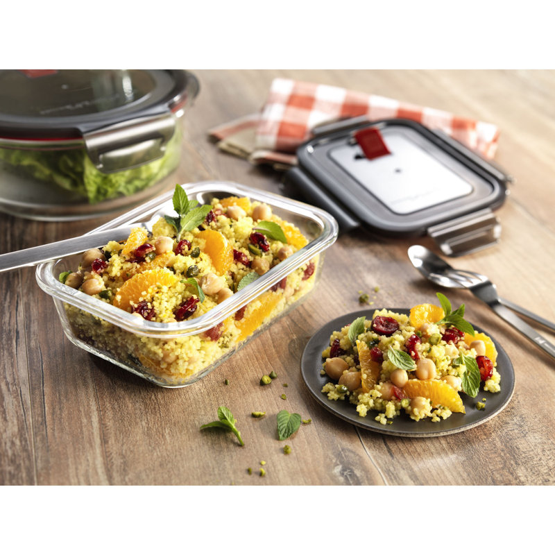 Gusto Rectangular 47 Oz. Food Storage Container