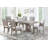 Caius Oak Solid Wood Base Dining Table