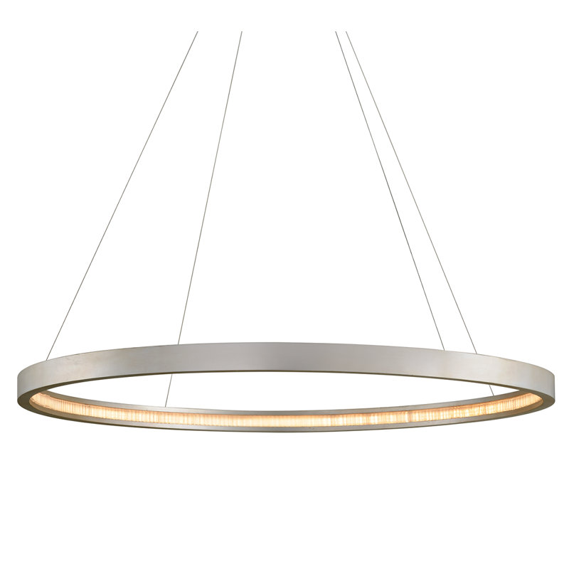 Jasmine Integrated LED Chandelier, 114" H x 56" W x 56" D, Gold Leaf