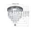 Clarington Crystal Flush Mount