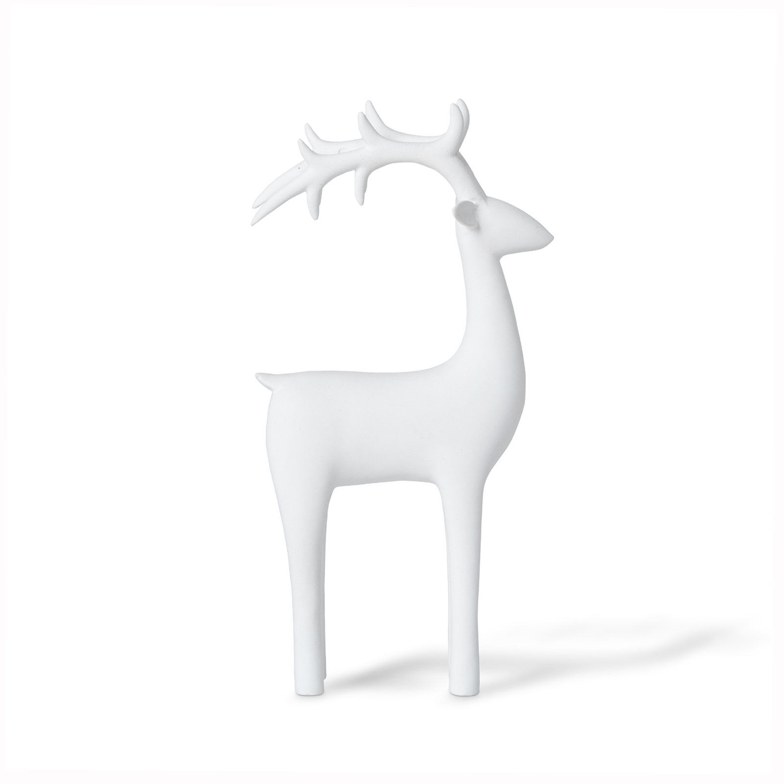 Small White Deer Figurine