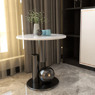 Table d'appoint en marbre d'Ivan