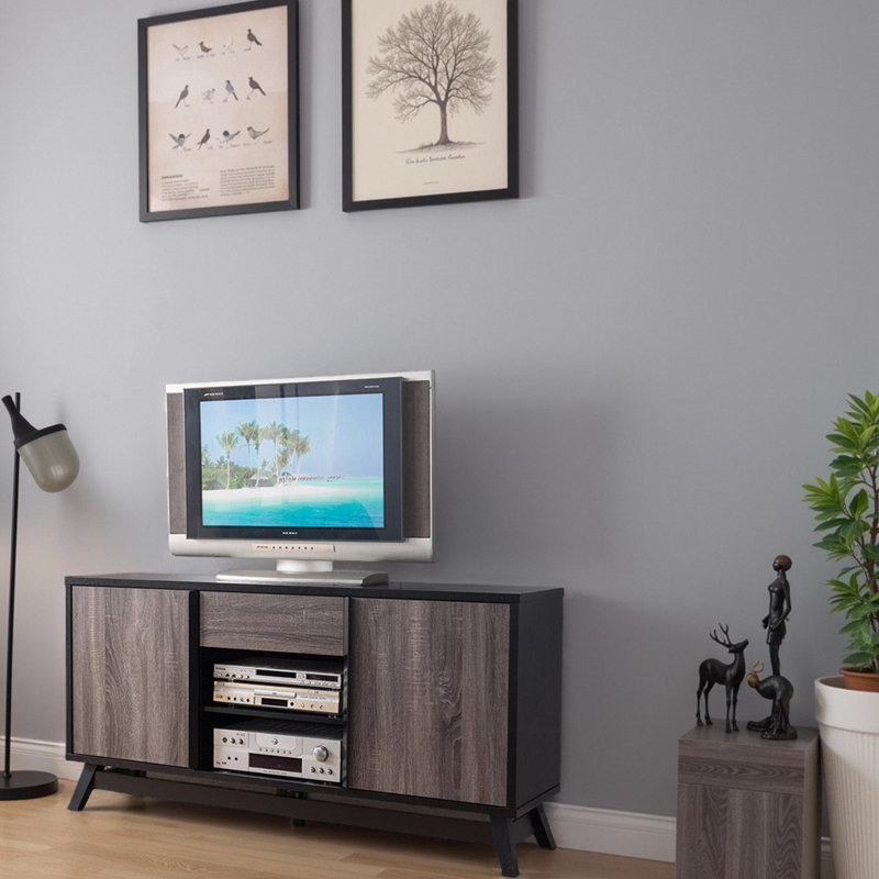 Buffet moderne noir et gris