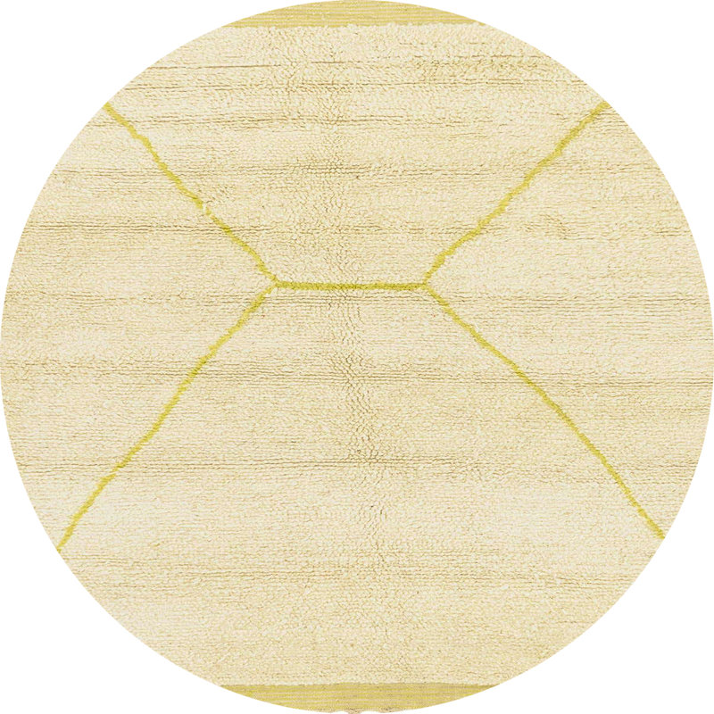 Tapis abstrait moderne 2924, Rond 4 pi