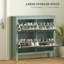 HOMCOM 4 Drawer Shoe Cabinet with Flip Doors for Hallway, Entryway-15484558